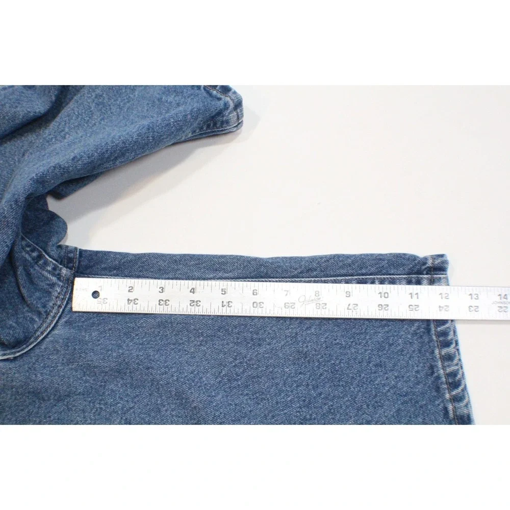 VTG Britannia Mens‎ 33 Blue Denim Shorts Jorts 90s Y2K Dad